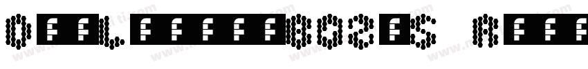 DotLatin_B02f5 Regular字体转换